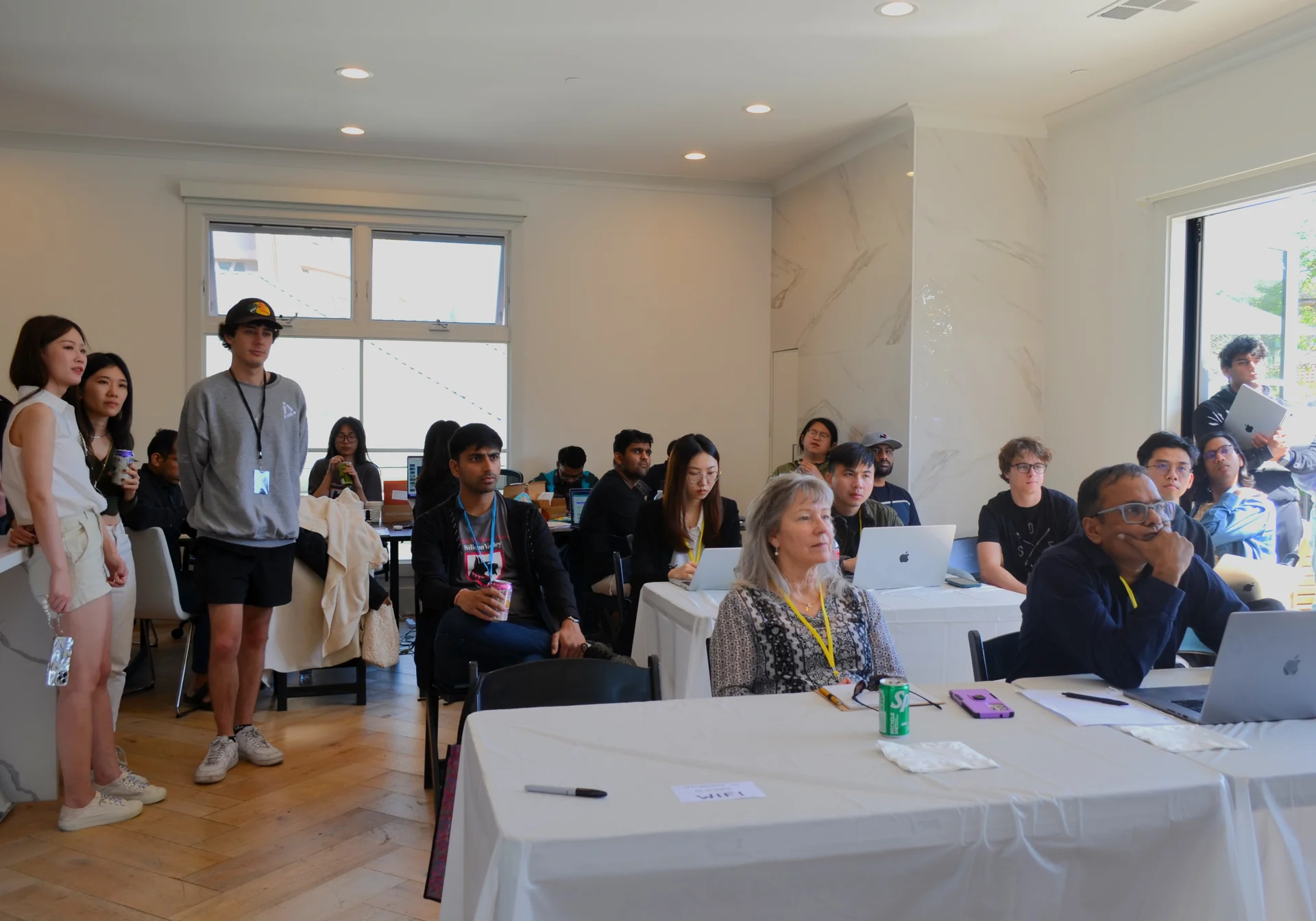 AI Valley hackathon audience